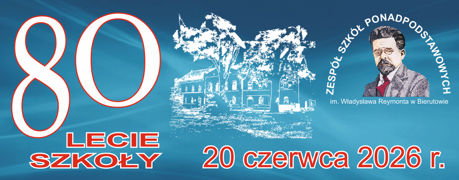 Logo 80-lecie szkoły